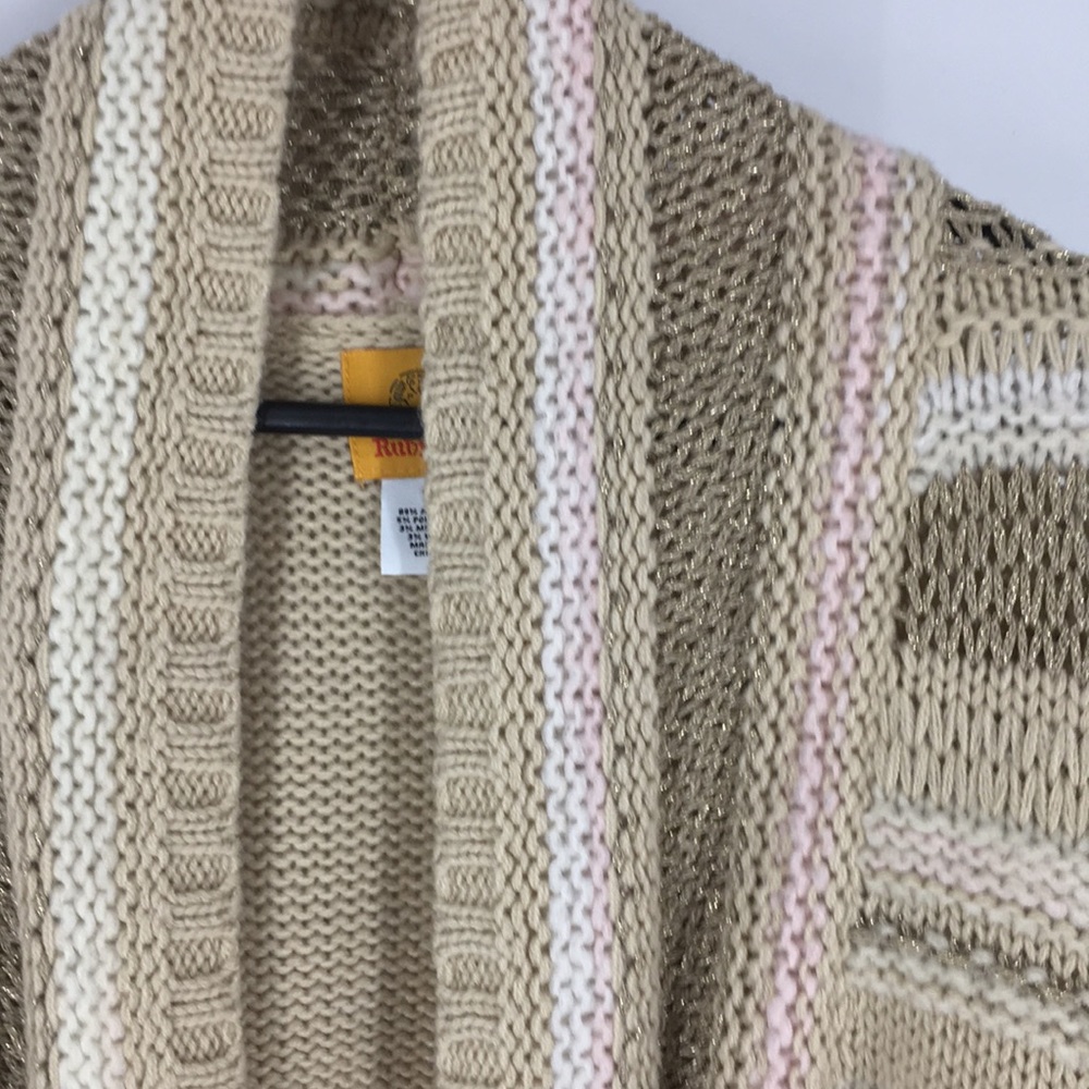 Ruby Rd. Shawl Like Sweater ( P2018) - Picture 2 of 4